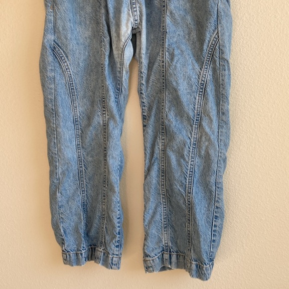 We The Free Arcadia Denim Harem Pants - Picture 5 of 15